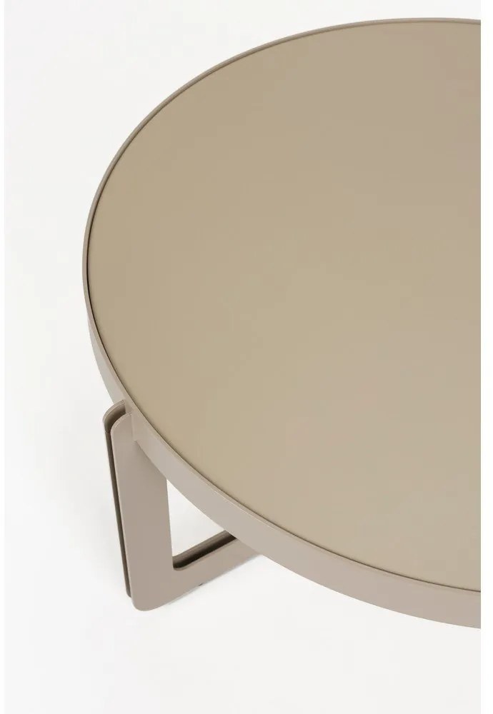 Beżowy okrągły stolik ø 68 cm Centre – Zuiver