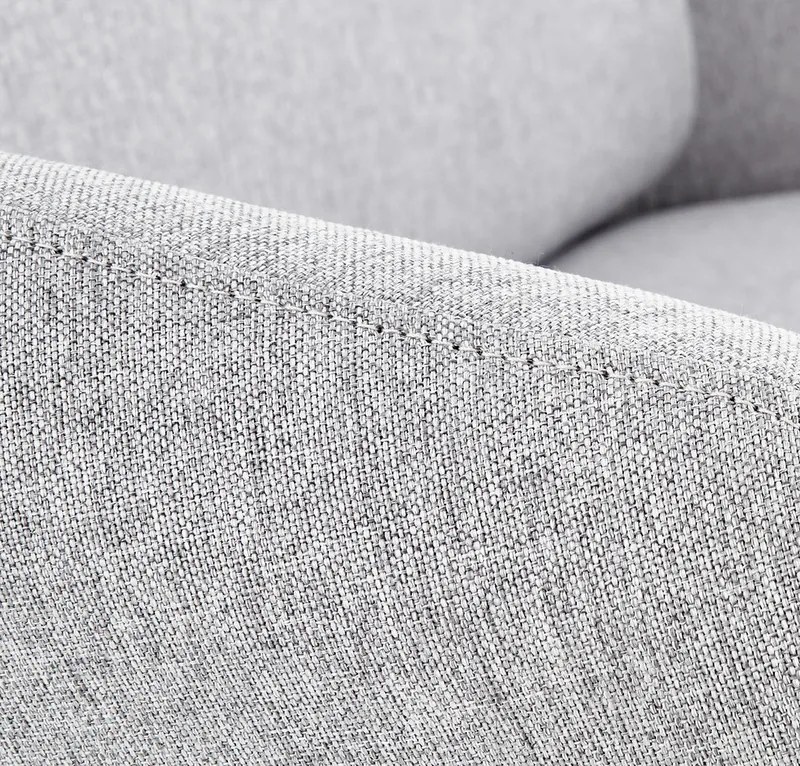 Fotel z poduchą na czarnych płozach Soft 2