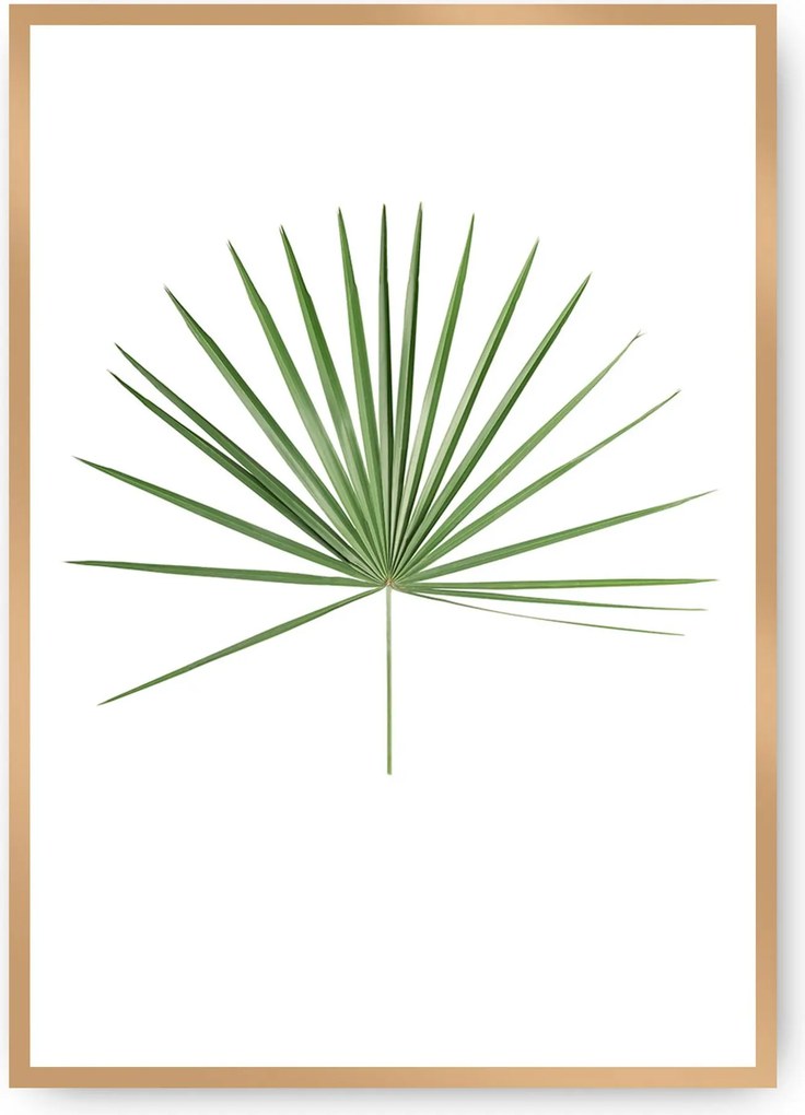 Plakat Tropical Leaf Green