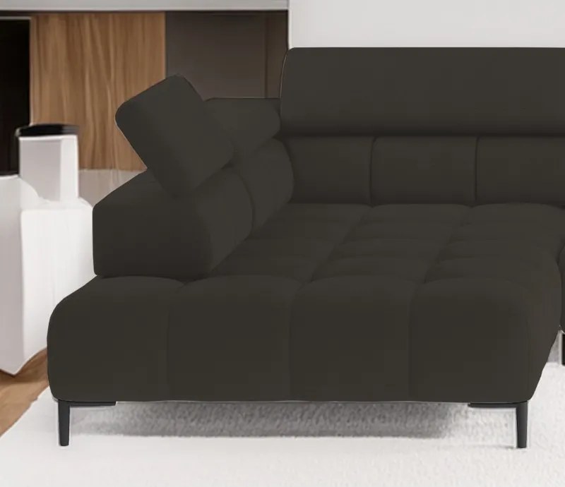 Narożnik PLAZA XL z elektryczną regulacją siedziska WERSAL