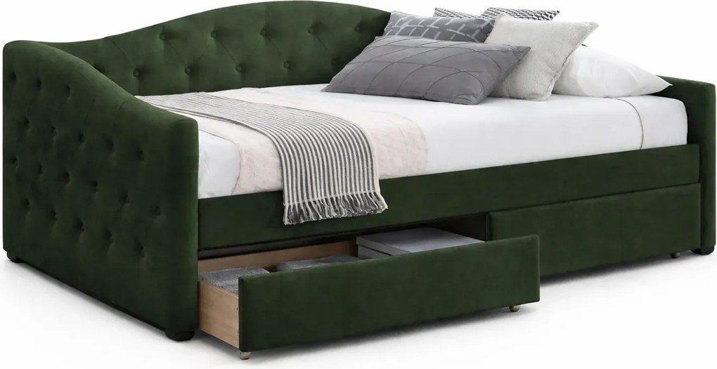 Pojedyncze Łóżko Z Szufladami S6-E69