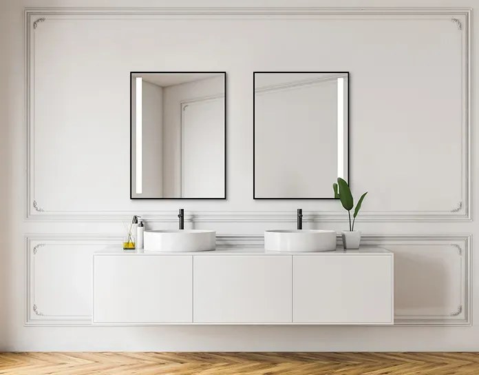 Lustro łazienkowe DIMA 2 60x60 z oświetleniem LED EXCLUSIVE MIRADO