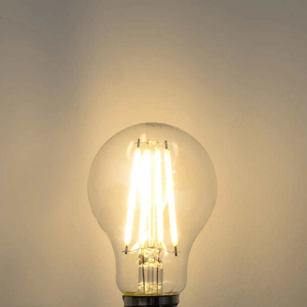 Żarówka LED E27 ściemnialna A60 przezroczysta 7,2W 1521 lm 3000K