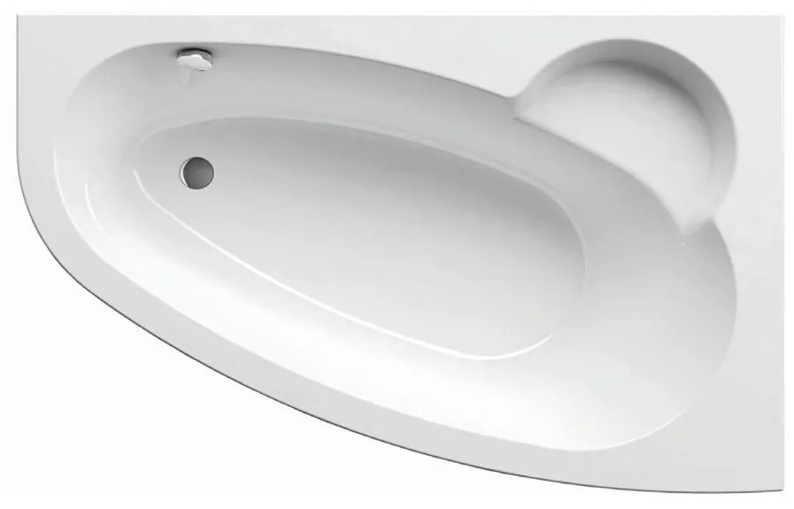 Ravak C451000000 - Wanna narożna ASYMMETRIC 150x100 cm akryl/biała