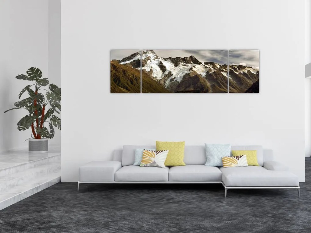 Obraz góry Sefton, Nowa Zelandia (170x50 cm)