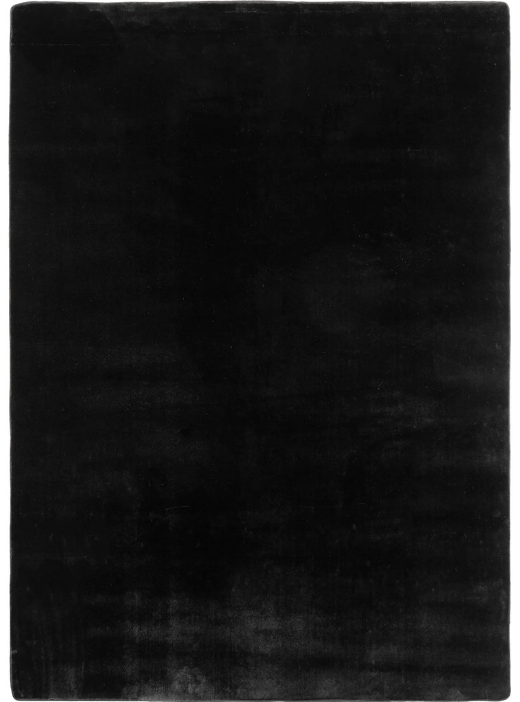 Dywan pluszowy Joy czarny 60 cm x 100 cm