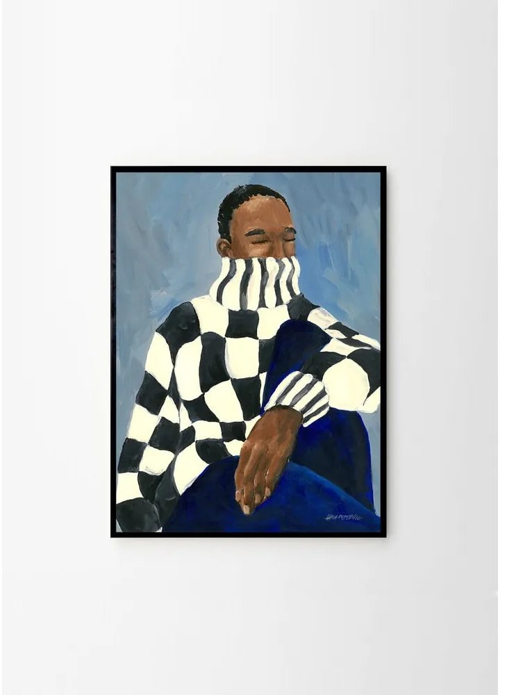 Plakat 50x70 cm Check – Hanna Peterson – The Poster Club