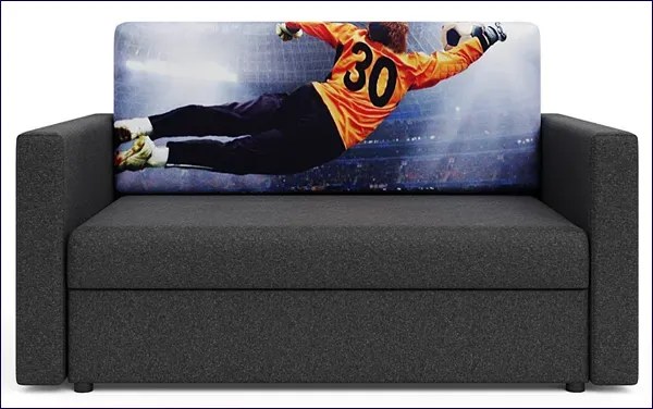 Amerykanka młodzieżowa grafit + football W3-K60