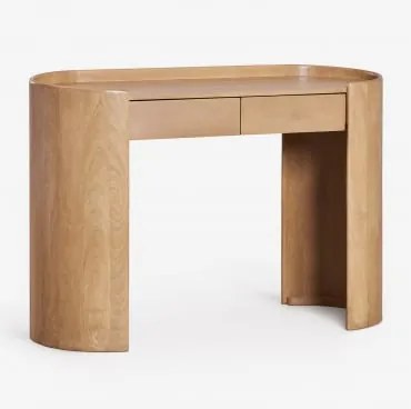 Biurko 120x45 Cm Z Drewna Mango Sidney Drewno Mango - Sklum