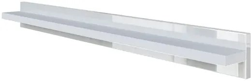 Minimalistyczna meblościanka biały połysk N8-D36