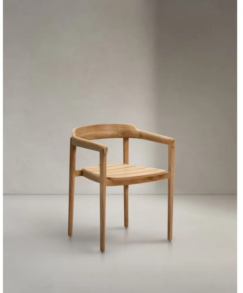 Drewniane krzesło ogrodowe Icaro – Kave Home