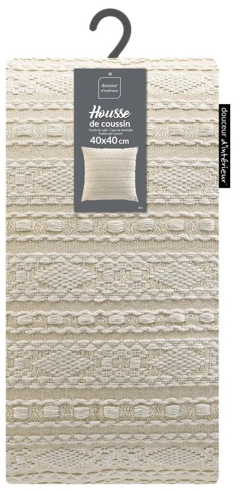 Poszewka na poduszkę z mieszanki bawełny 40x40 cm Ilies – douceur d'intérieur
