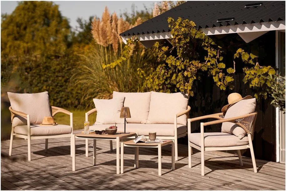 Lampa zewnętrzna stołowa LED solarna ø 14 cm Salford – House Nordic