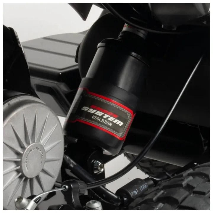 Injusa elektryczny quad x-treme dirt 24 v pompowane koła