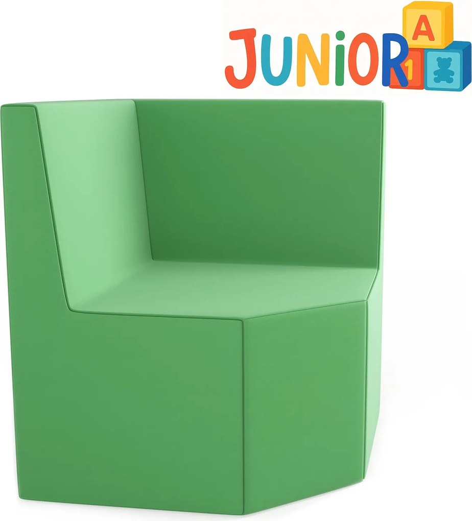 Kanapa piankowa do przedszkola Tobo Light Junior, narożnik