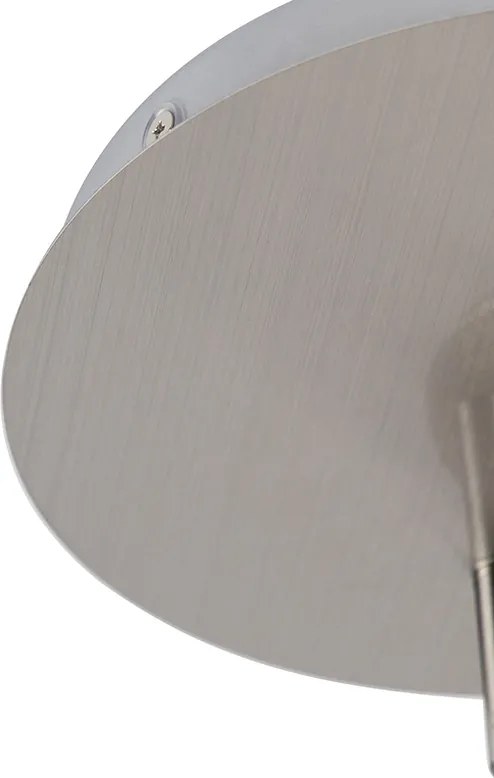 Nowoczesny reflektor łazienkowy ze stali 2-światła IP44 - Ducha