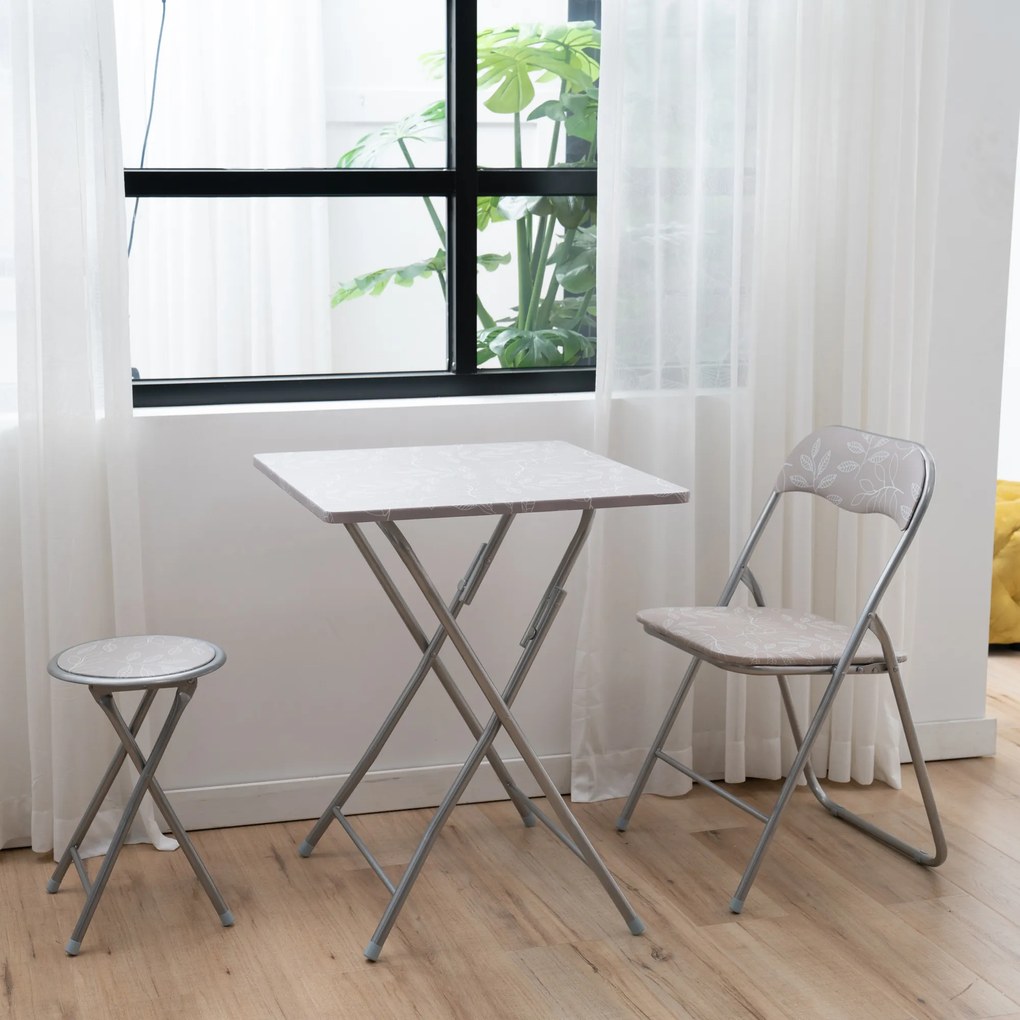 Komplet mebli kempingowych Flower Grey PATIO