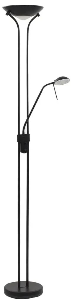 Czarna lampa podłogowa z funkcją przyciemniania - 22X EX05 Z4-K01