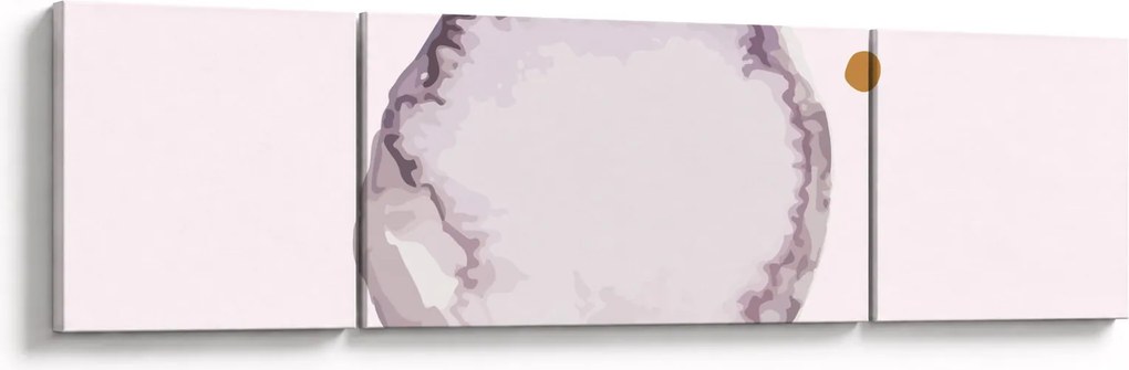 Obraz - Fioletowy minimalizm N⁰4 (170x50 cm)