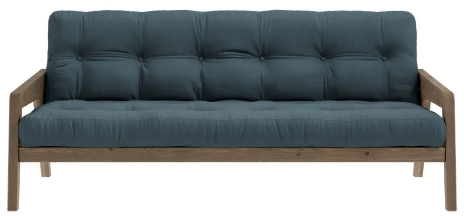 Turkusowa rozkładana sofa 204 cm Grab – Karup Design