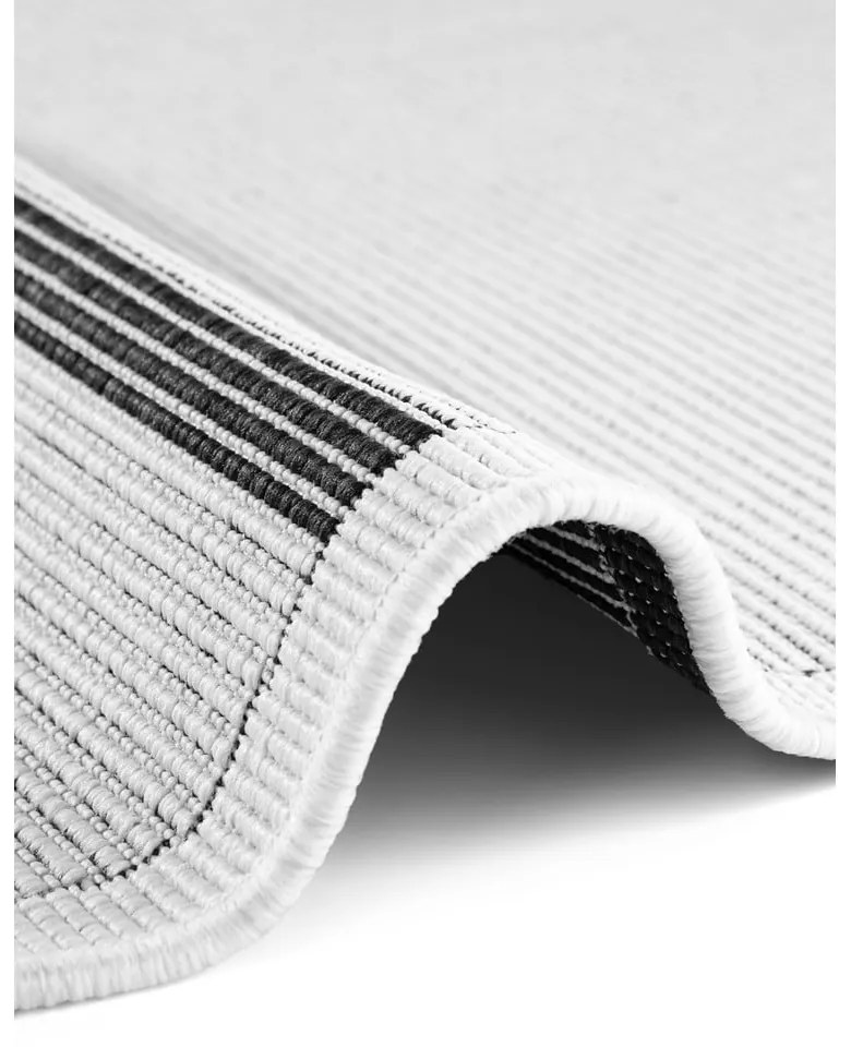 Czarno-biały chodnik odpowiedni na zewnątrz 80x250 cm Duet Bowen – NORTHRUGS