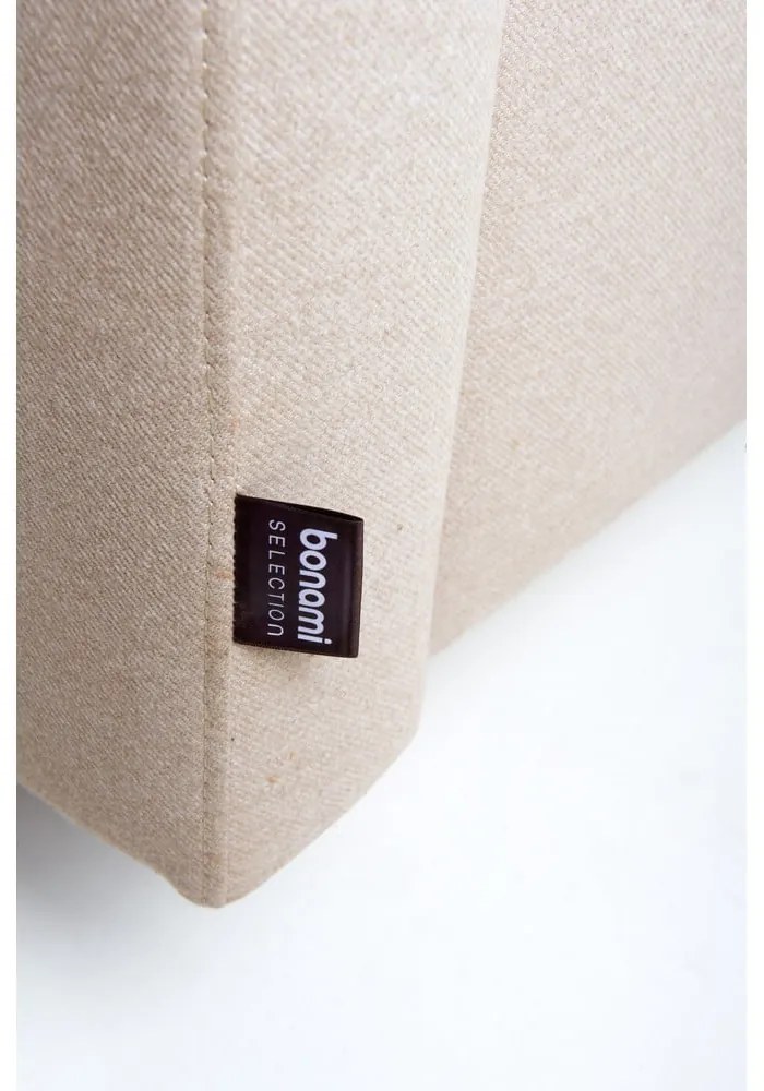 Beżowa sofa rozkładana Bonami Selection Pop