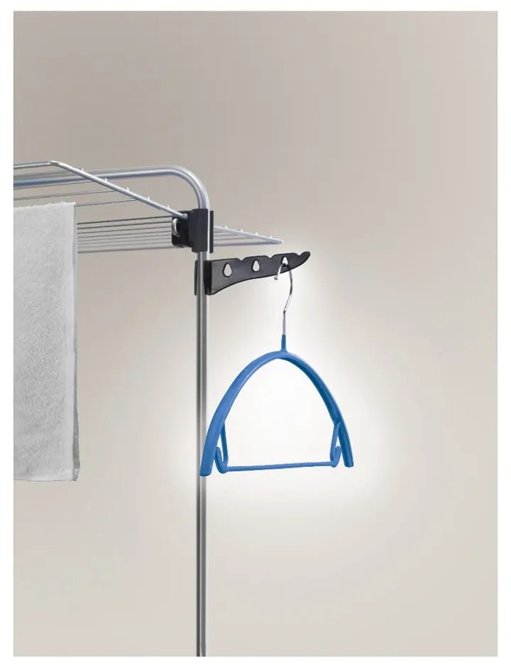 Suszarka na pranie w szaro-srebrnym kolorze 22 m Thunder – Metaltex
