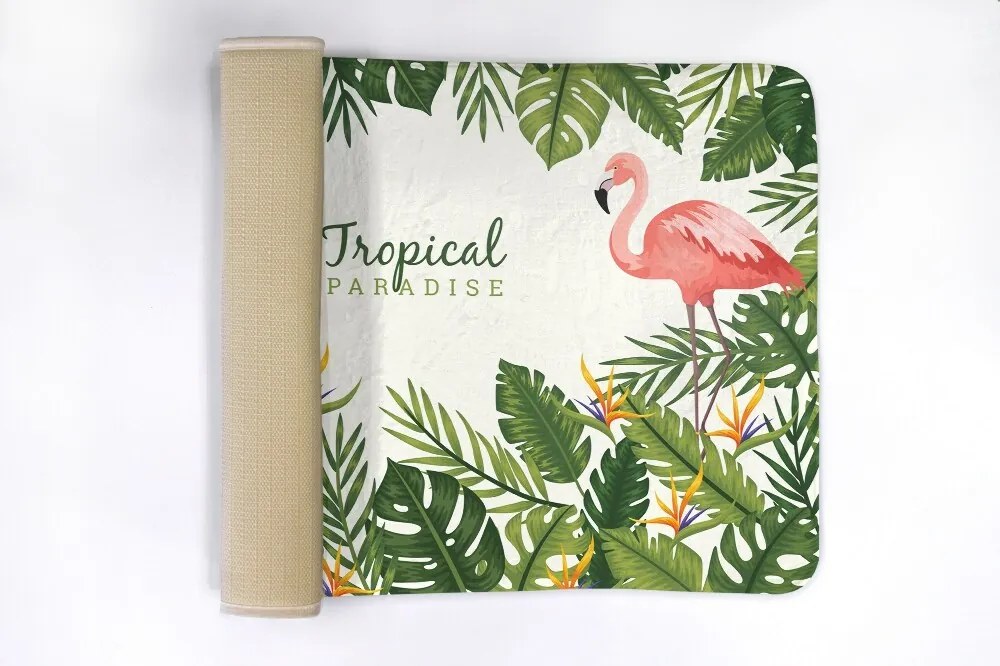 Dywanik do łazienki Dywanik do łazienki Ptaki Flamingi