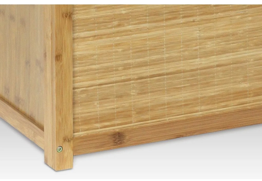 Kosz na bieliznę z wkładem tekstylnym Bambus, 50 x 69 x 40 cm