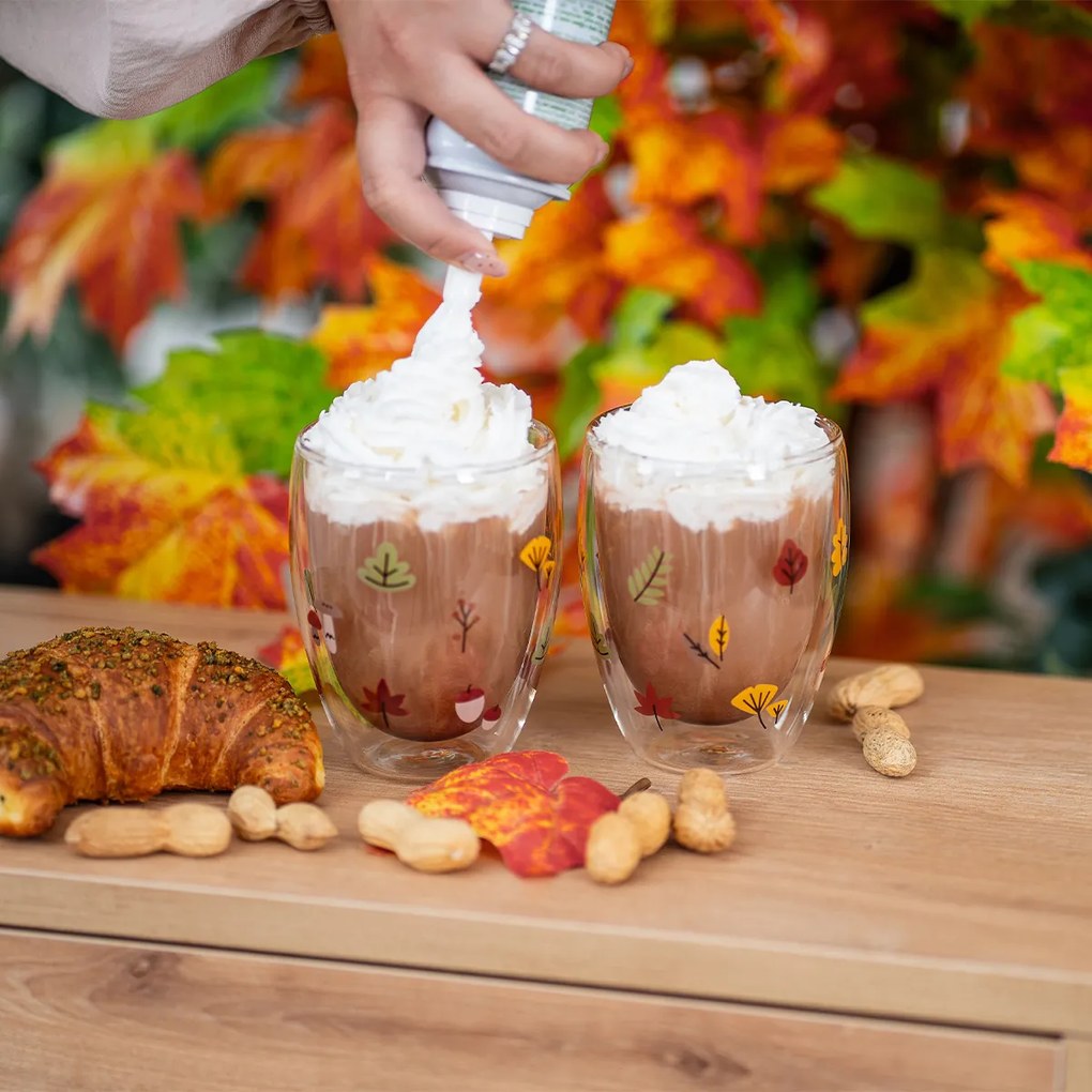 4Home Szklanka termiczna Autumn Hot&Cool 350 ml, 2 szt.