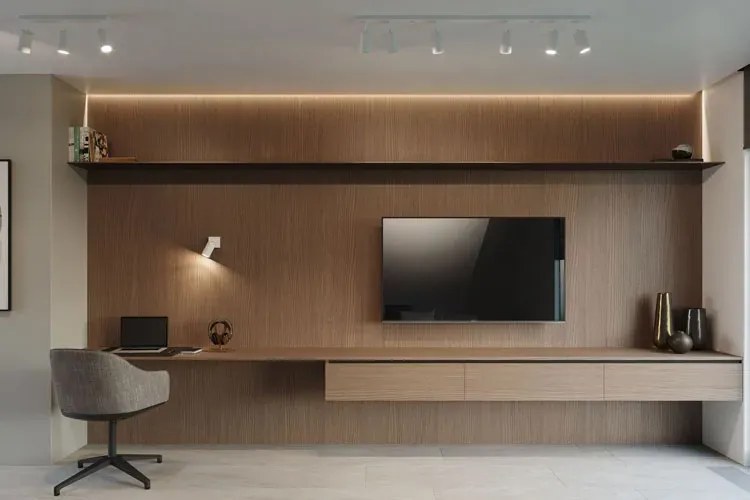 Minimalistyczny plafon LED A2-R80
