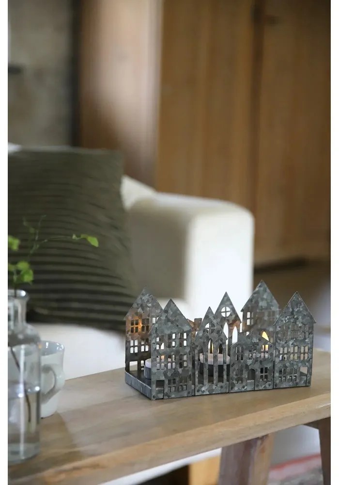 Szara dekoracja świetlna York – Markslöjd