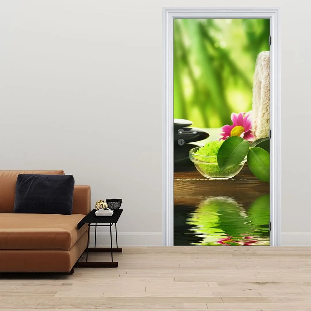 Fototapeta na drzwi - Narzędzia do masażu (95x205cm)