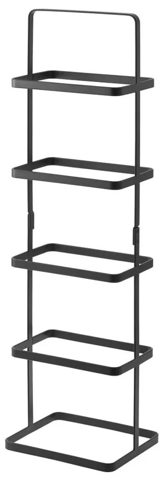 Czarny metalowy regał na buty Tower Shoe Rack – YAMAZAKI