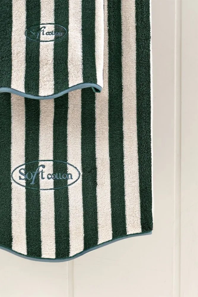 Ręcznik WAVY 50x100 cm Zielony