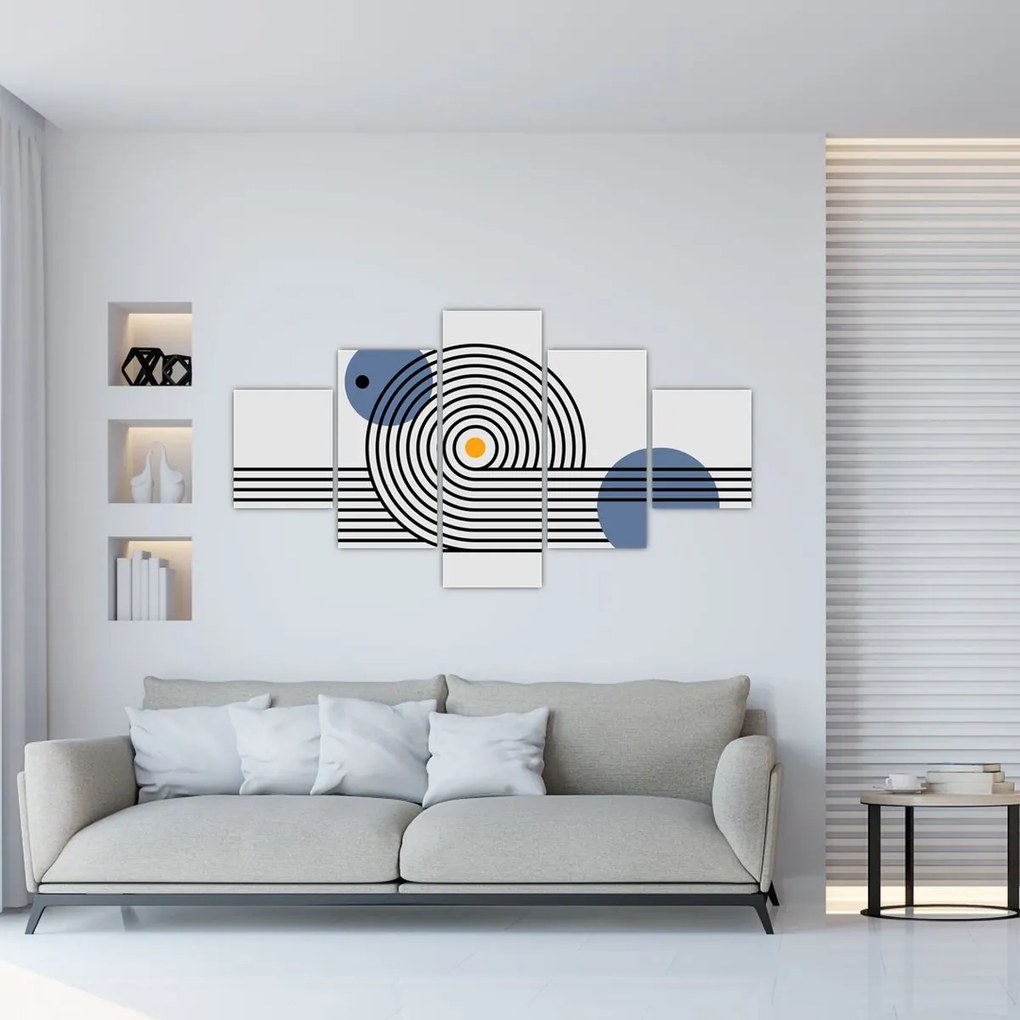 Obraz - Minimalistyczna abstrakcja N⁰1 (125x70 cm)