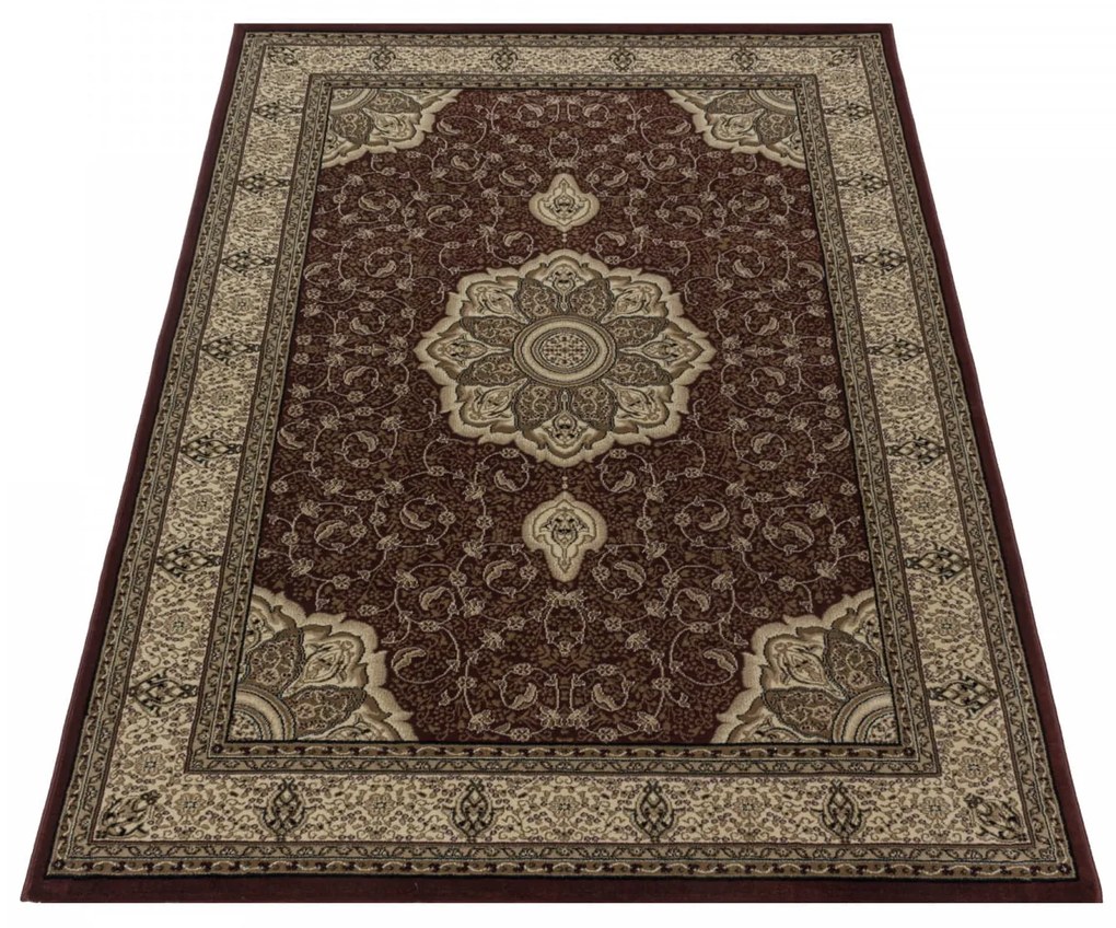 Dywan klasyczny Kashmir rozeta czerwony 200 cm x 290 cm