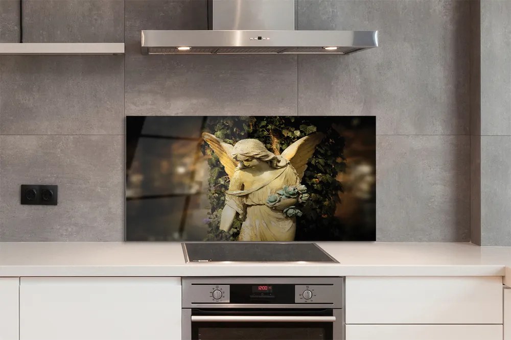 Panel Kuchenny Szklany Skrzydlaty Anioł