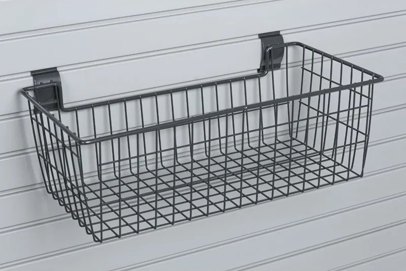 Kosz druciany do systemu Storia, 615 x 210 x 310 mm