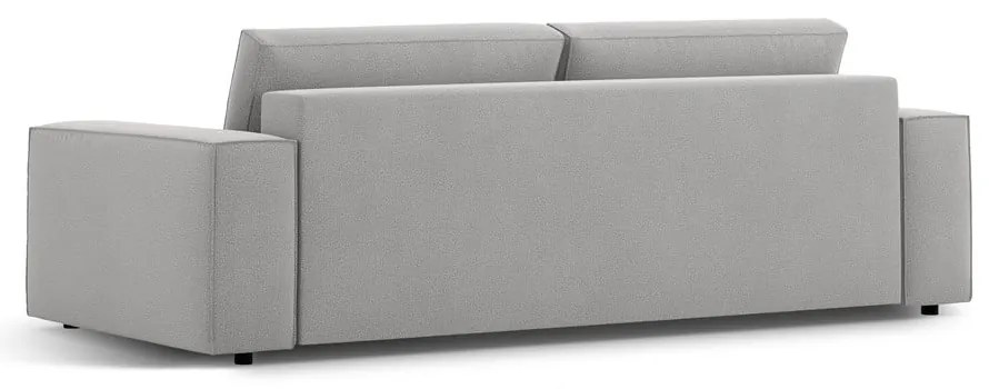 Jasnoszara rozkładana sofa 247 cm Jodie – Micadoni Home