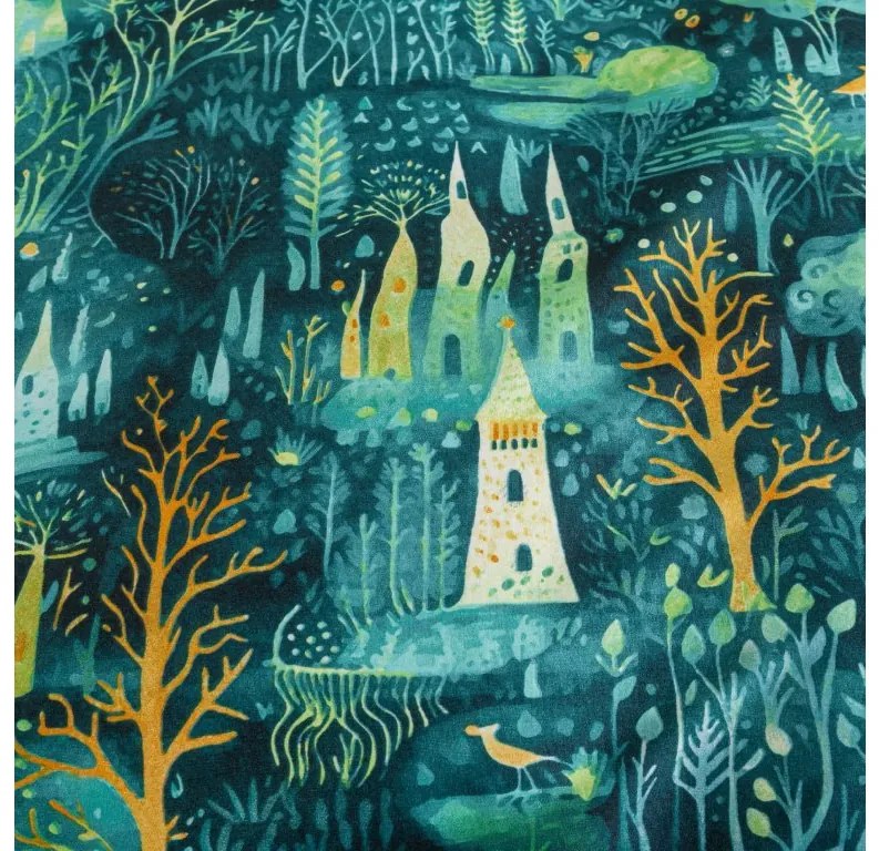 PrzytulneMieszkanie.pl PrzytulneMieszkanie.pl Pościel z mikrofibry NEON FOREST, kolorowa Rozmiar pościeli: 70 x 90 cm | 140 x 200 cm
