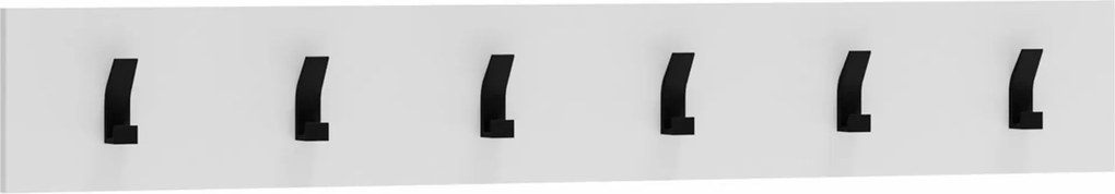 Wieszak biały do przedpokoju G6-T03