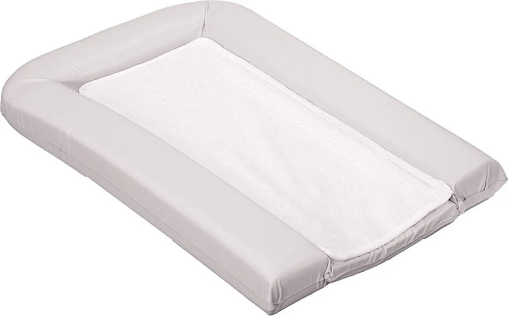 Mata do przewijania w kształcie litery U z 2 wymiennymi gąbkami - Jasnoszary