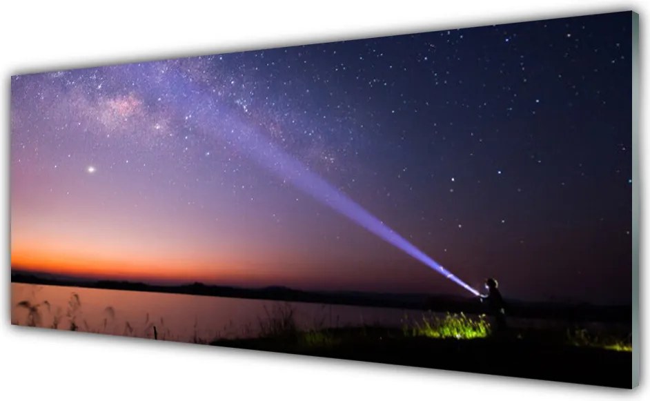 Szkło do Kuchni na Ścianę Magiczna Noc pod Gwiazdami