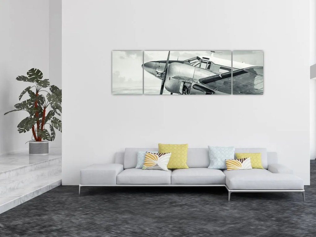 Obraz - Samolot (170x50 cm)