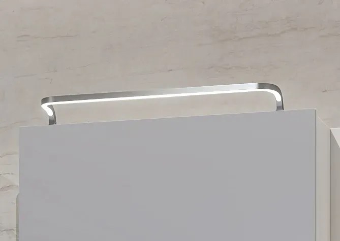 Szafka łazienkowa GAJA 1D 78cm congo z lustrem HELVETIA