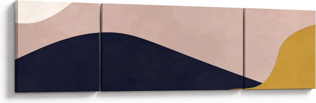 Obraz - Akwarelowe góry N⁰2 (170x50 cm)