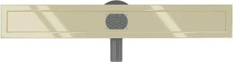 Mexen Flat 360° korpus do odpływu liniowego obrotowy 50 cm, złoty - 1540050