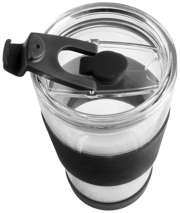 Czarny kubek termiczny 600 ml Fuori – Vialli Design