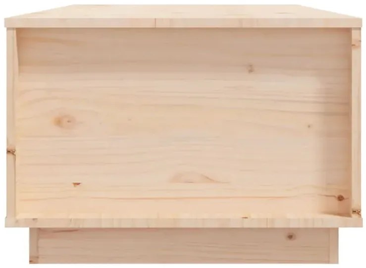 Naturalna drewniana ława ze schowkiem A2-A39